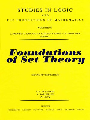 cover image of Foundations of Set Theory